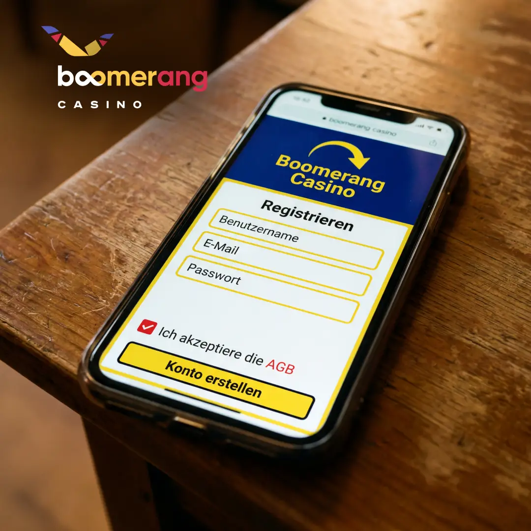 Boomerang Bet Casino Registrierung